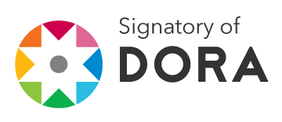 Signatory of DORA, the San Francisco Declaration on Research Assessment